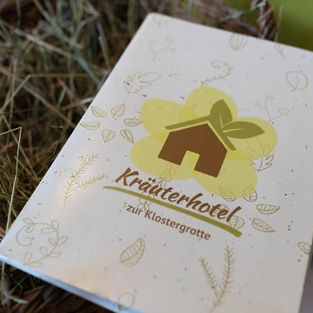 Kraeuterhotel Garni Zur Klostergrotte Nohra  Luaran gambar