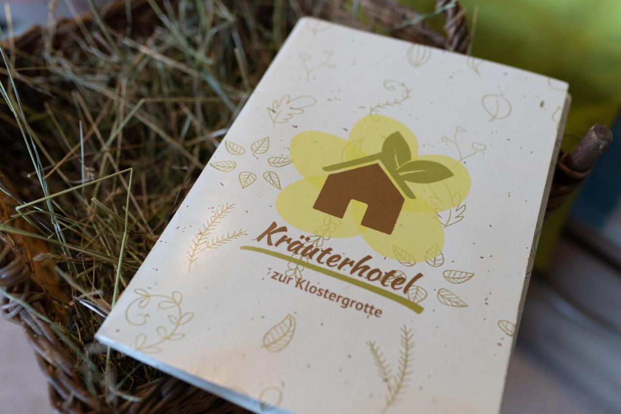 Kraeuterhotel Garni Zur Klostergrotte Nohra  Luaran gambar